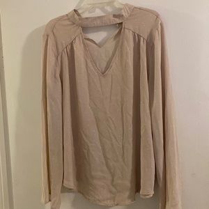 Long sleeve blouse